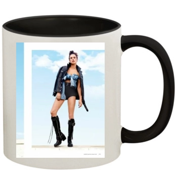 Alessandra Ambrosio 11oz Colored Inner & Handle Mug