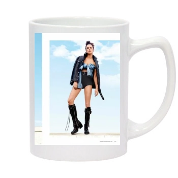 Alessandra Ambrosio 14oz White Statesman Mug