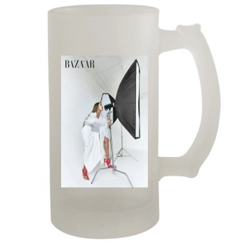 Alessandra Ambrosio 16oz Frosted Beer Stein