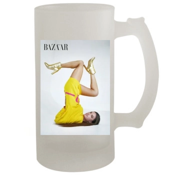 Alessandra Ambrosio 16oz Frosted Beer Stein