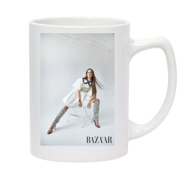 Alessandra Ambrosio 14oz White Statesman Mug