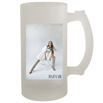 Alessandra Ambrosio 16oz Frosted Beer Stein