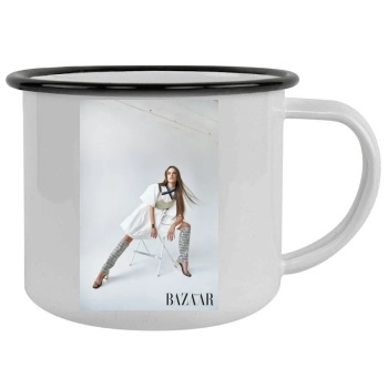 Alessandra Ambrosio Camping Mug