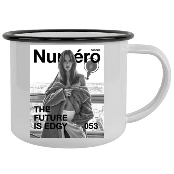 Alessandra Ambrosio Camping Mug