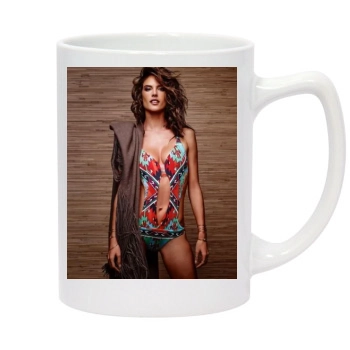 Alessandra Ambrosio 14oz White Statesman Mug