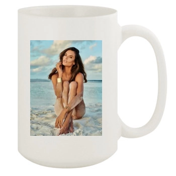 Alessandra Ambrosio 15oz White Mug