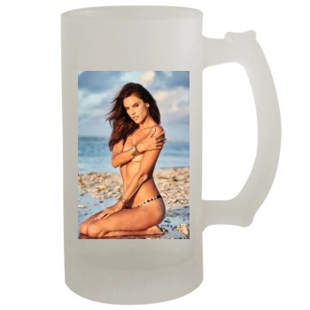 Alessandra Ambrosio 16oz Frosted Beer Stein