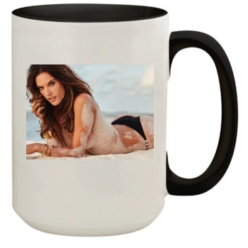 Alessandra Ambrosio 15oz Colored Inner & Handle Mug