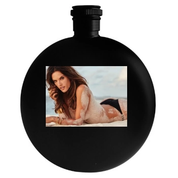 Alessandra Ambrosio Round Flask