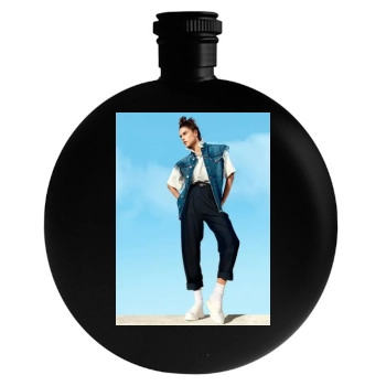 Alessandra Ambrosio Round Flask