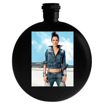 Alessandra Ambrosio Round Flask