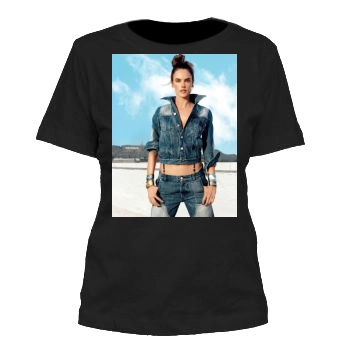 Alessandra Ambrosio Women's Cut T-Shirt