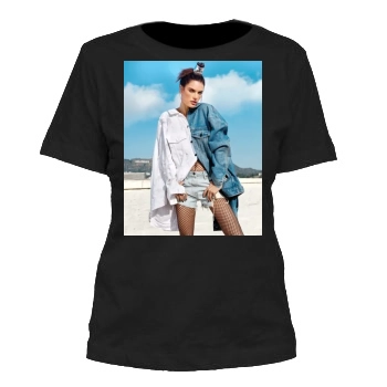 Alessandra Ambrosio Women's Cut T-Shirt