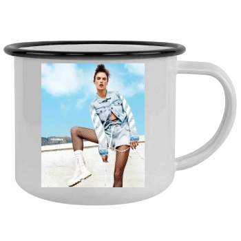 Alessandra Ambrosio Camping Mug