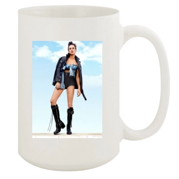 Alessandra Ambrosio 15oz White Mug