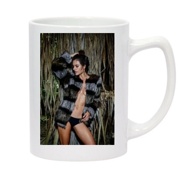 Alessandra Ambrosio 14oz White Statesman Mug