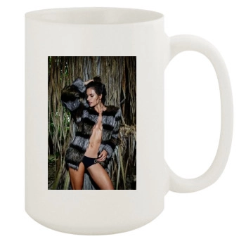 Alessandra Ambrosio 15oz White Mug