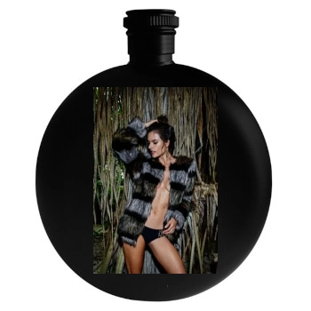 Alessandra Ambrosio Round Flask