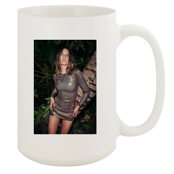 Alessandra Ambrosio 15oz White Mug