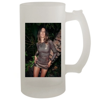 Alessandra Ambrosio 16oz Frosted Beer Stein