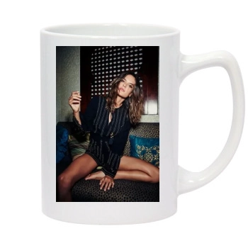 Alessandra Ambrosio 14oz White Statesman Mug