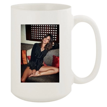 Alessandra Ambrosio 15oz White Mug