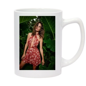 Alessandra Ambrosio 14oz White Statesman Mug