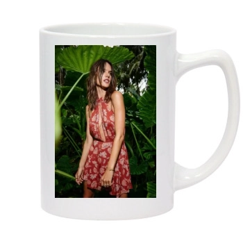 Alessandra Ambrosio 14oz White Statesman Mug