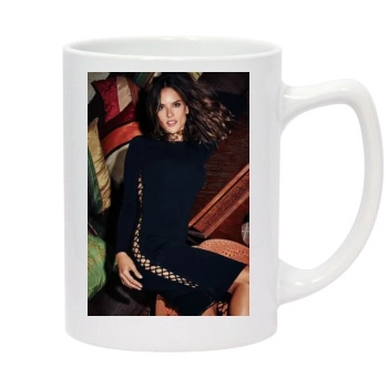 Alessandra Ambrosio 14oz White Statesman Mug