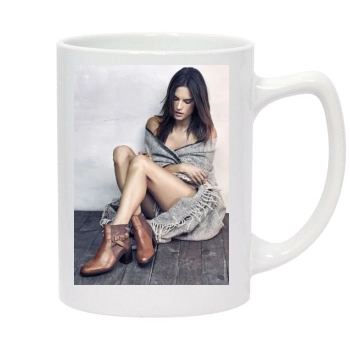 Alessandra Ambrosio 14oz White Statesman Mug