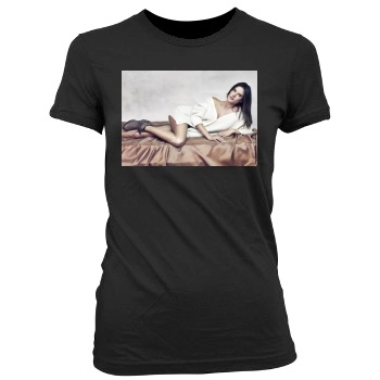 Alessandra Ambrosio Women's Junior Cut Crewneck T-Shirt