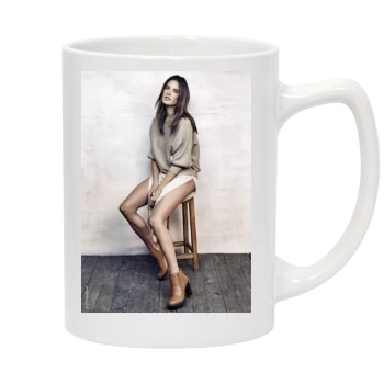 Alessandra Ambrosio 14oz White Statesman Mug