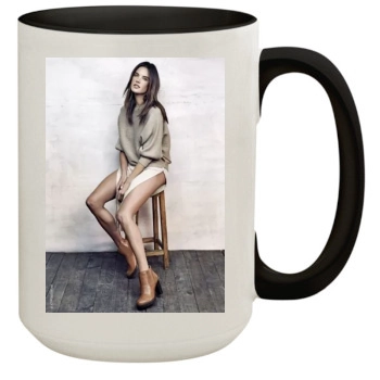 Alessandra Ambrosio 15oz Colored Inner & Handle Mug