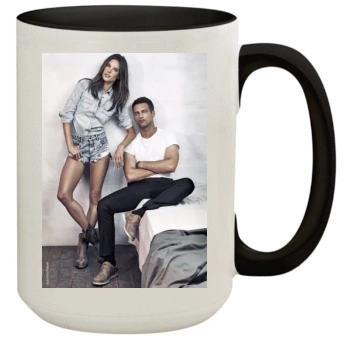 Alessandra Ambrosio 15oz Colored Inner & Handle Mug