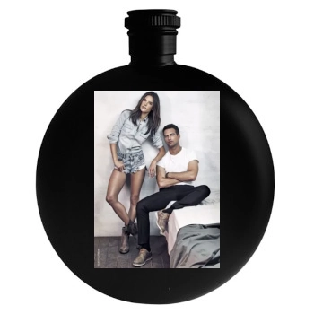 Alessandra Ambrosio Round Flask