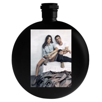 Alessandra Ambrosio Round Flask