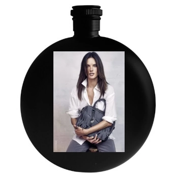 Alessandra Ambrosio Round Flask