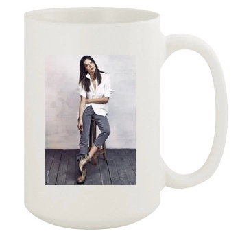 Alessandra Ambrosio 15oz White Mug