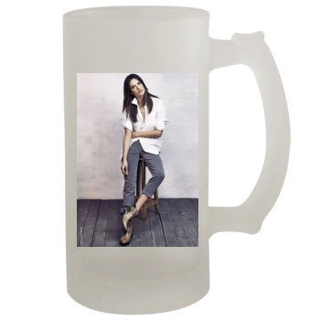 Alessandra Ambrosio 16oz Frosted Beer Stein