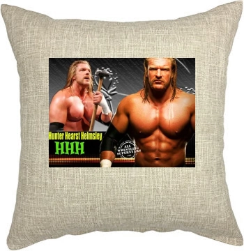 Triple H Pillow