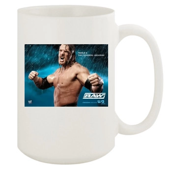 Triple H 15oz White Mug