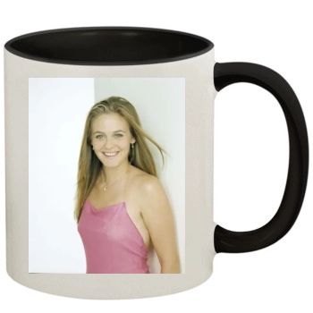 Alicia Silverstone 11oz Colored Inner & Handle Mug