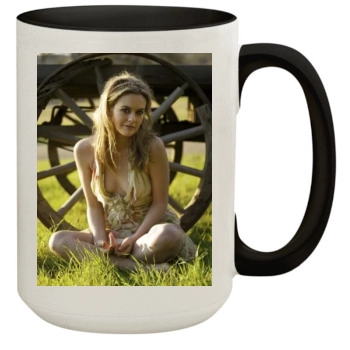 Alicia Silverstone 15oz Colored Inner & Handle Mug