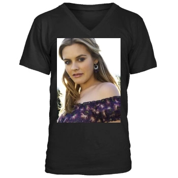 Alicia Silverstone Men's V-Neck T-Shirt