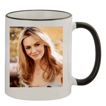 Alicia Silverstone 11oz Colored Rim & Handle Mug