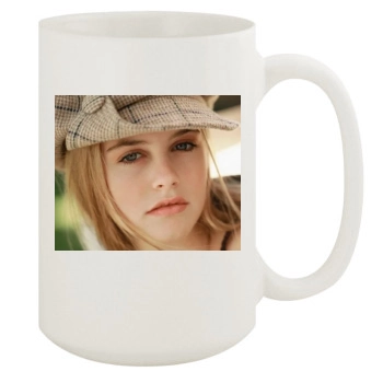 Alicia Silverstone 15oz White Mug