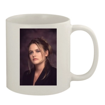 Alicia Silverstone 11oz White Mug