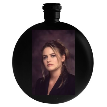 Alicia Silverstone Round Flask