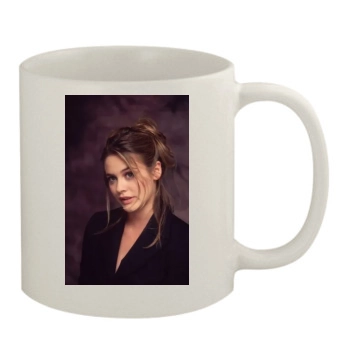 Alicia Silverstone 11oz White Mug