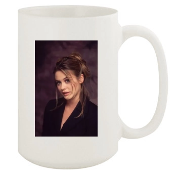 Alicia Silverstone 15oz White Mug